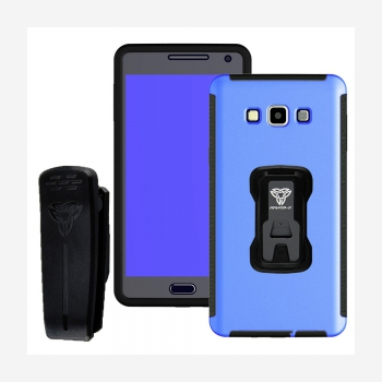 Armor-X Rugged Case with Belt Clip TX-SS-A7 for Samsung Galaxy A7 blue