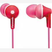 Panasonic RP-HJE 125 E-P Pink Ακουστικά Earphones Stereo με Δυνατό μπάσο,βύσμα 3.5mm