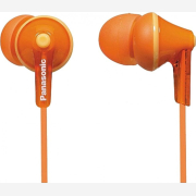 Panasonic RP-HJE 125 E-D Orange Ακουστικά Earphones Stereo με Δυνατό μπάσο,βύσμα 3.5mm