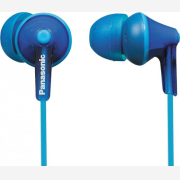 Panasonic RP-HJE 125 E-A Blue Ακουστικά Earphones Stereo με Δυνατό μπάσο,βύσμα 3.5mm