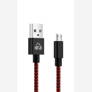 POWERTECH Καλώδιο USB σε Micro USB eco small PTR-0030 copper 1m κόκκινο | PTR-0030