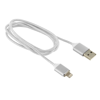 OEM Magnetic USB Cable 1m for iPhone silver