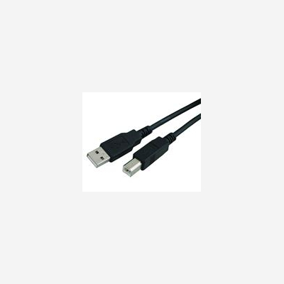 POWERTECH καλώδιο USB 2.0 Α σε Β σε χρώμα BLACK - 3m