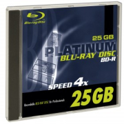 PLATINUM BLU-RAY DISC BD-R 4X 25GB JC 1