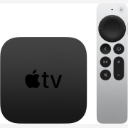 Apple TV Box TV 4K UHD με WiFi, 64GB Αποθηκευτικό Χώρο με Λειτουργικό tvOS & Siri (MXH02FD/A)