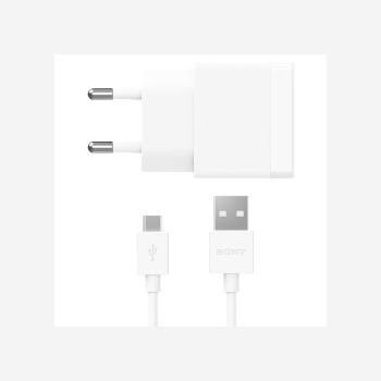 Sony Quick Charger EP881 white, micro-USB cable, retail - blister