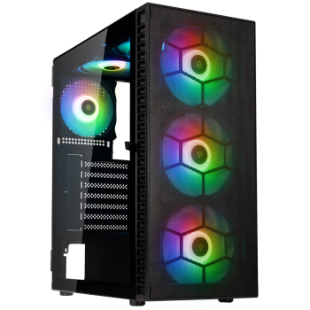 INFO PC GAMING RYZEN 5 5500/16GB/500GBSSD+ 500GBHDD/GeForce GTX 1650 4GB/No OS