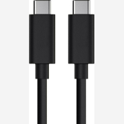 POWERTECH καλώδιο USB Type-C σε Type-C CAB-UC041, 5A, copper, 1m, μαύρο | CAB-UC041