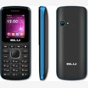 Mobile phone BLU Z3 music Black-Blue,Dual Sim, MP3/MP4,FM Radio,κάμερα με φλας,600mA,Ελληνικό μενού