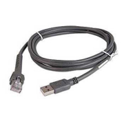 USB to Lan (RJ-45) Shielded Cable 2.1m Straight for Zebra Scanners LS2208/DS2208/DS4308