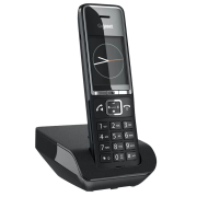 Gigaset Comfort 550 Μαύρο/Χρώμιο Ασύρματο Τηλέφωνο με Έγχρωμη φωτ.οθόνη 2,2’’ & Aνοιχτή συνομιλία