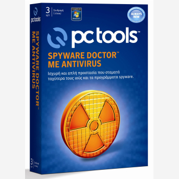 PC TOOLS by Symantec SPYWARE DOCTOR ANTIVIRUS /1U-3PC/Δωρεάν αναβάθμιση 2022