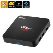 Scishion V88 mini -4K TV Box- Android 6.0, Google Play, Quad-Core CPU, 4K Support, Kodi TV