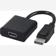 Cablexpert DisplayPort male - HDMI female (A-DPM-HDMIF-002) BLACK