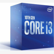 INTEL CPU CORE i3 10100F, 4C/8T, 3.60GHz, CACHE 6MB, SOCKET LGA1200 10th GEN, BOX, 3YW