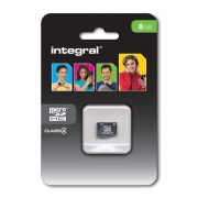 Card Micro SD HC 8GB UltimaPro Integral Class 4 INMSDH8G4NAV2 91-41-24