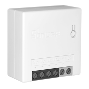Sonoff MINIR2 Smart Ενδιάμεσος Διακόπτης Wi-Fi σε Λευκό Χρώμα