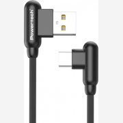 POWERTECH Καλώδιο USB σε Type C game 90 PTR-0067 copper, 1m, μαύρο PTR-0067