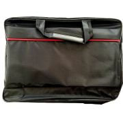 Okade 15.6, Μαύρο,Laptop τσάντα,με δύο τσέπες και μακριά λαβή