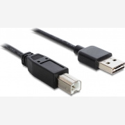 Powertech USB 2.0 Cable USB-A male - USB-B male 1.5m (CAB-U090)