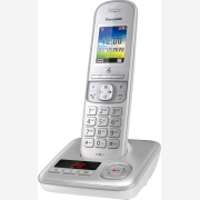 Panasonic KX-TGH720GG Silver Ασύρματο τηλέφ.Έγχρ.οθόνη 1,80’,ανοιχτή συνομ.Ελλην.μενού,Τηλεφ/τής