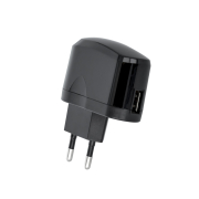 USB wall charger 1A black SETTY