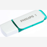 Philips Snow 8GB USB 2.0 Stick Λευκό