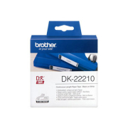 Brother DK 22210 Original Labels Roll (2.9 cm x 30.5 m) FOR QL-700,QL-710,QL-800