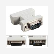 POWERTECH Adapter VGA 15pin male σε DVI-I 24+5 F,  συμβατό και με 24+1