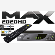 MAX T2020HD MPEG4 FHD DVB-T/T2 Επίγειος Ψηφ. Δέκτης,οθόνη,πλήκτρα μενού,wifi stick