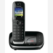 Panasonic KX-TGJ320GB Black Ασύρματο τηλέφ.Έγχρωμη φωτ.οθόνη,Ελλην.Μενού, Υποδ.HandsFree,Τηλεφ/τής