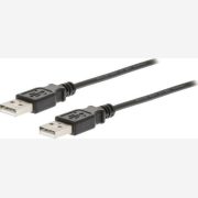 VLCT Καλώδιο USB 2.0 A αρσ. - USB A αρσ., 1m.