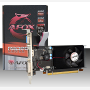 AFOX Radeon R5 220 1GB DDR3 64Bit DVI HDMI VGA LP Single Fan AFR5220-1024D3L9-V2