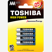 Μπαταρίες Toshiba High Power AAA (blister 4pcs)