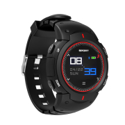 NO.1 F13 Smartwatch, activity tracker,Bluetooth,Αδιάβροχο IP68,καρδιακός παλμός,μαύρο κόκκινο