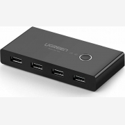 Ugreen Sharing Box USB 2.0 Hub 4 Θυρών με σύνδεση USB-A