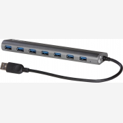 i-tec USB 3.0 Metal Charging Hub 7 Port with Power Adapter