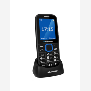 BLAUPUNKT BS 04 black-blue,κινητό τηλέφ. 2G, για ηλικιωμένους, οθόνη 2,4, Ελληνικό μενού, πλ SOS