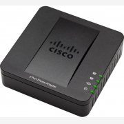 Cisco SPA112 1x WAN 10/100Mbps 2 Port FXS Phone Adapter