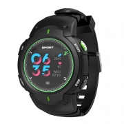 NO.1 F13 Smartwatch, activity tracker,Bluetooth,Αδιάβροχο IP68,καρδιακός παλμός,μαύρο πράσινο