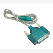 PT καλώδιο USB 2.0V σε Parallel 25pin (F) - 1.5M - CAB-U044