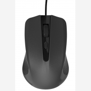 POWERTECH Wired Mouse, Οπτικό, 1200 DPI, Black