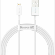Baseus Lightning Superior Series cable, Fast Charging, Data 2.4A, 1.5m White (CALYS-B02) (BASCALYS-B