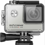 EasyPix Goxtreme Vision+ Action Camera 4K Ultra HD Υποβρύχια (με Θήκη) με WiFi 4K Ασημί με Οθόνη 2