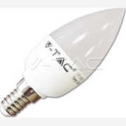 Λάμπα LED - V-TAC VT-1855 6W E14, Θερμό Λευκό, 470 lm, 2700K