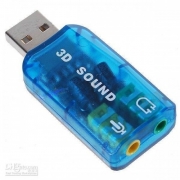 Usb Sound card 5.1/support 3D sound-17009