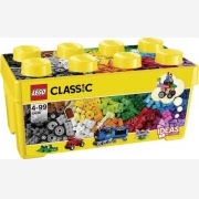 LEGO 10696 Classic Μεσαίο κουτί κλασικά τουβλάκια,484 τεμ. σε 35 διαφ.χρώματα