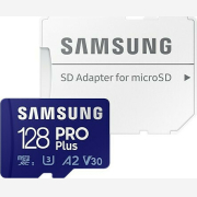 Samsung Pro Plus (2021) microSDXC 128GB U3 V30 A2 με αντάπτορα
