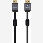 POWERTECH καλώδιο HDMI 2.0 CAB-H125, 4K 3D, copper, μαύρο, 1m | CAB-H125