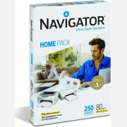 Navigator Home Pack Χαρτί Εκτύπωσης A4 80gr/m² 250 φύλλα
